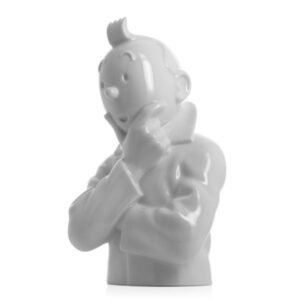 Buste Tintin pense – Série limitée – Porcelaine