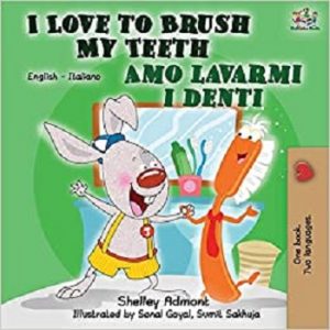 I Love to Brush My Teeth (Italian)