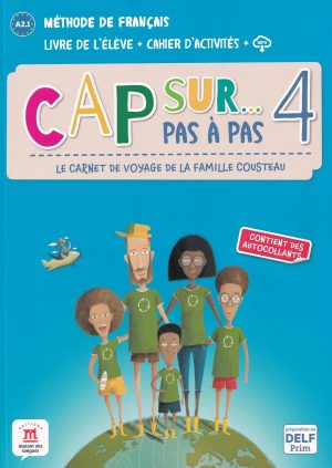 Cap sur… pas à pas 4 – Livre de l’élève + Cahier d’activités + audio download A2.1