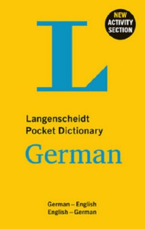 Langenscheidt Pocket Dictionary German*2014 edition*