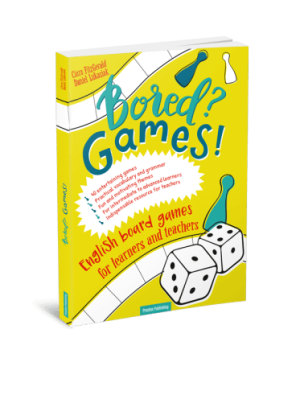 Bored? Games! English board games for learners and teachers (B1-C1). Games for learning English