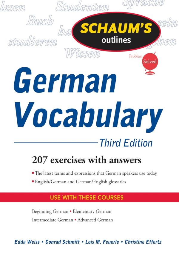 Schaum's Outlines: German Vocabulary