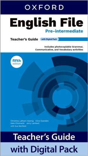 English File fifth edition Pre-intermediate Teacher's Guide with Digital Pack