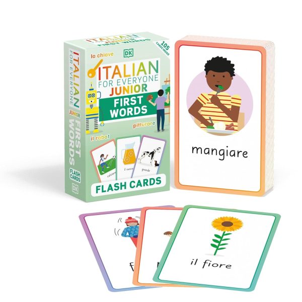 DK Italian for Everyone Junior First Words Flash Cards