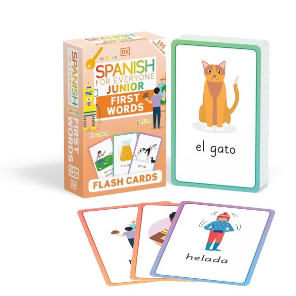 DK Spanish for Everyone Junior First Words Flash Cards