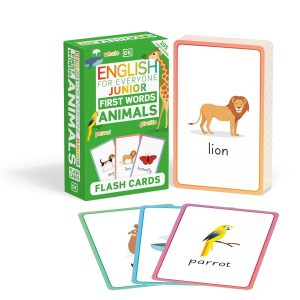 DK English for Everyone Junior First Words Animals Flash Cards