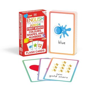 DK English for Everyone Junior First Words Colours, Shapes, and Numbers Flash Cards