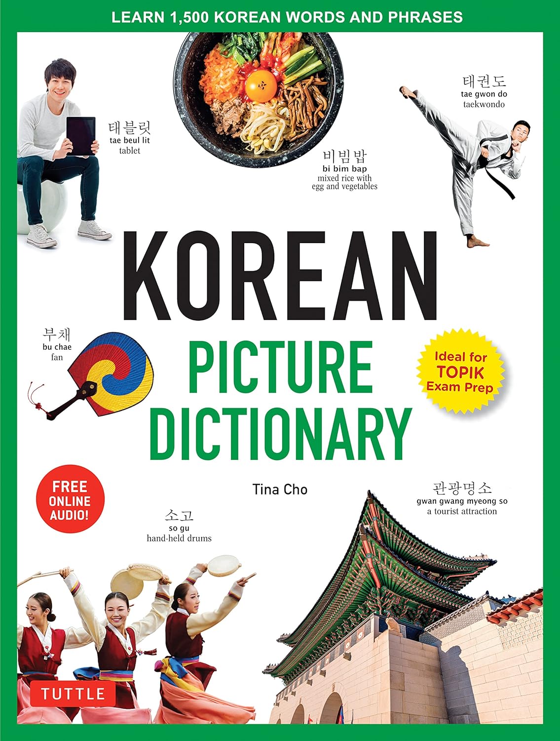 Korean Picture Dictionary: Learn 1,500 Korean Words and Phrases