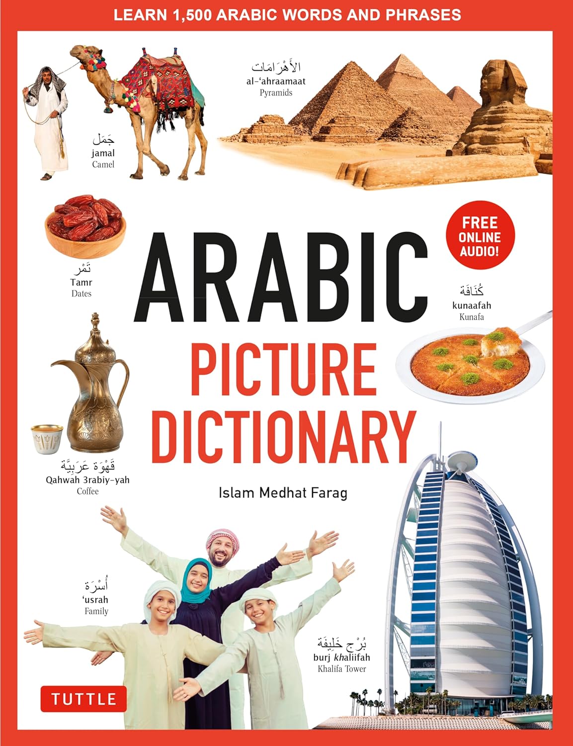 Arabic Picture Dictionary: Learn 1,500 Arabic Words and Phrases
