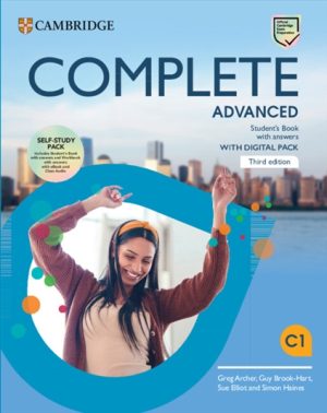 Complete Advanced Third Edition Self-study Pack (Student's Book with Answers with Digital Pack, Workbook with Answers with eBook and Class Audio)