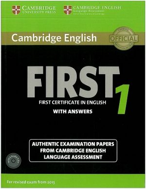Cambridge English First 1 for Revised Exam from 2015 Self-study Pack