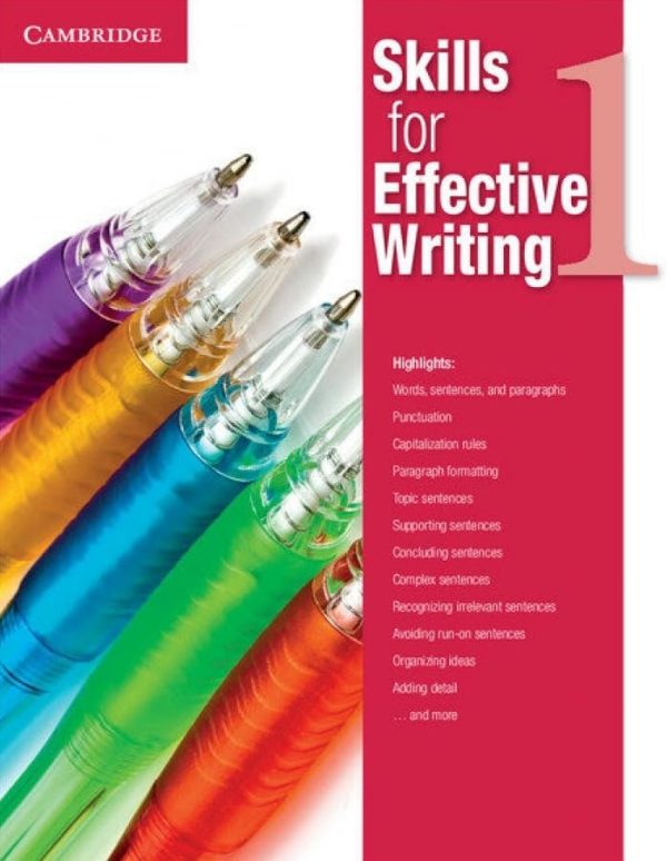 Skills for Effective Writing Level 1 Student's Book
