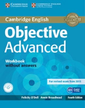Objective Advanced 4th ED Workbook without answers with Audio CD