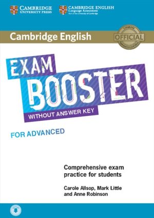 Cambridge English Exam Booster for Advanced without Answer Key with Audio Comprehensive Exam Practice for Students