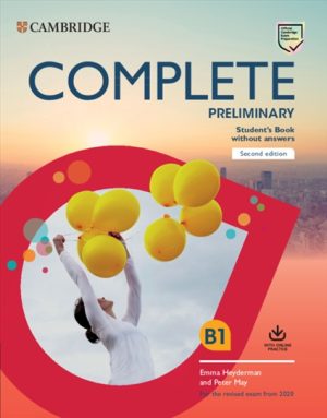 Complete Preliminary Second Edition Student's Book without Answers with Online Practice