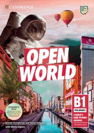 Open World Preliminary Student's Book Pack (Student’s Book without Answers with Digital Pack and Workbook without Answers with Audio)