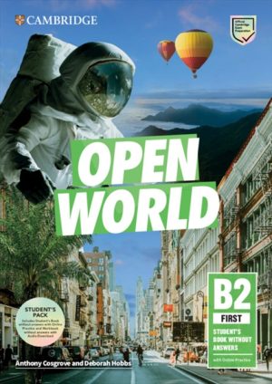Open World First Student’s Pack (Student’s Book without Answers with Digital Pack and Workbook without Answers with Audio)