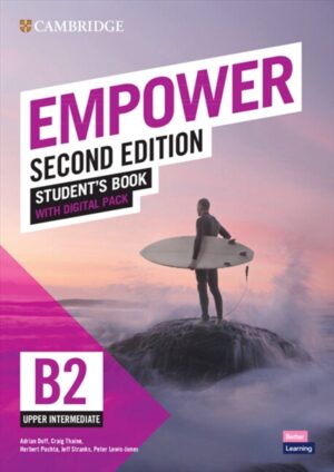 Empower 2nd Edition Upper-intermediate/B2 Student's Book with Digital Pack