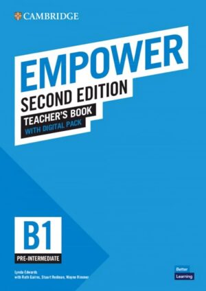 Empower 2nd Edition Pre-intermediate/B1 Teacher's Book with Digital Pack