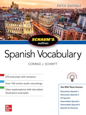 Schaum's Outlines: Spanish Vocabulary