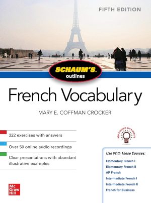 Schaum's Outlines: French Vocabulary
