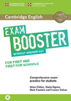 Cambridge English Exam Booster for First and First for Schools without Answer Key with Audio Comprehensive Exam Practice for Students