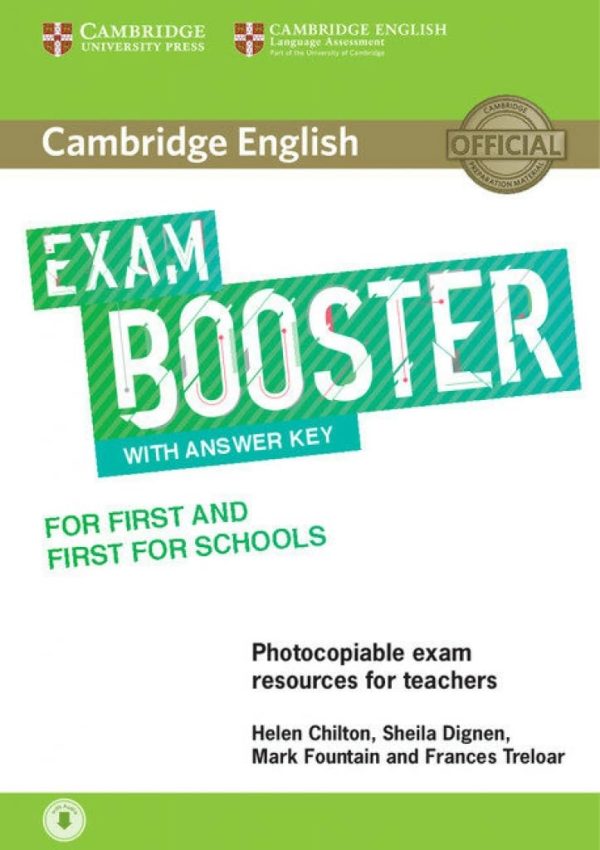 Cambridge English Exam Booster for First and First for Schools with Answer Key with Audio Photocopiable Exam Resources for Teachers