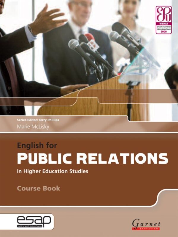 English for Public Relations in Higher Education Studies Course Book with audio CDs
