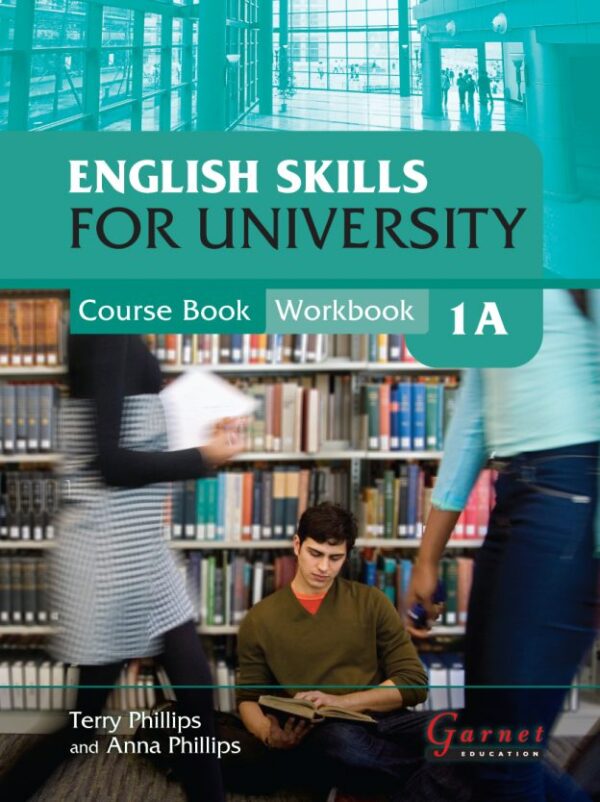 English Skills for University Level 1A Combined Course Book and Workbook with audio CDs