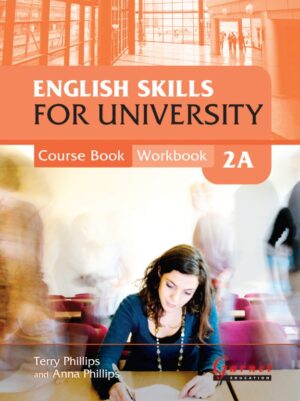 English Skills for University Level 2A Combined Course Book and Workbook with audio CDs