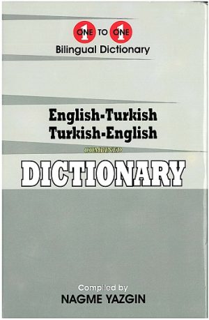 One to one Bilingual Dictionary: English-Turkish, Turkish-English