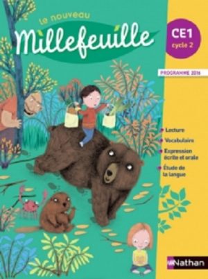 Le nouveau Millefeuille CE1 - Livre de l'élève