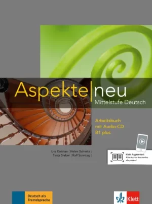 Aspekte neu B1 plus Mittelstufe Deutsch Arbeitsbuch mit Audio-CD