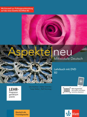 Aspekte neu B2 Mittelstufe Deutsch Lehrbuch mit DVD