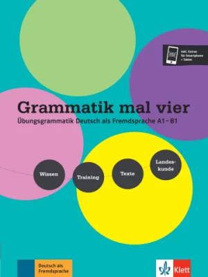 Grammatik mal vier - Buch mit Audios und Übungen