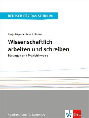 Wissenschaftlich arbeiten und schreiben - Handreichung für Lehrende