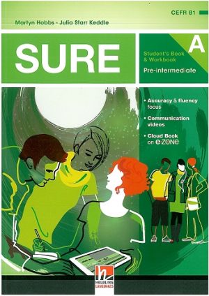 Sure Pre-intermediate A Student’s Book and Workbook with Access Code to e-zone