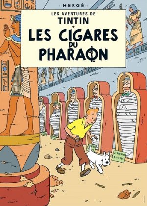 Tintin Poster - Les Cigares du Pharaon