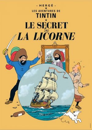 Tintin Poster - Le Secret de la Licorne
