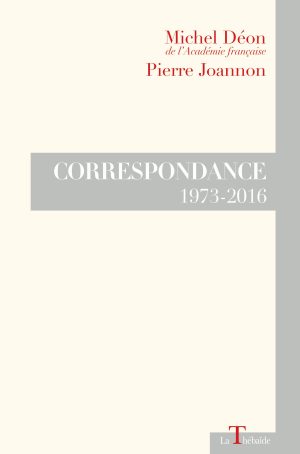 Correspondance 1973-2016