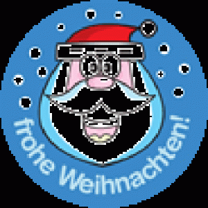 German Sticker: Frohe Weihnachten! (35)