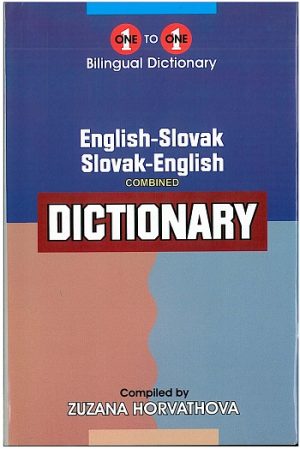 One to one Bilingual Dictionary: English-Slovak, Slovak-English