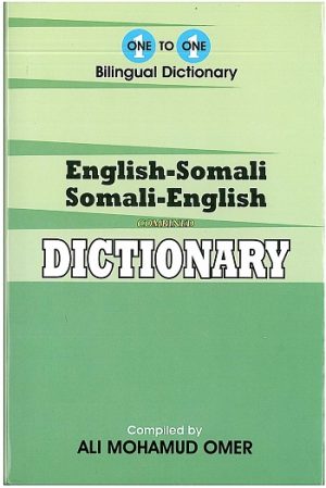One to One bilingual dictionary: English-Somali, Somali-English