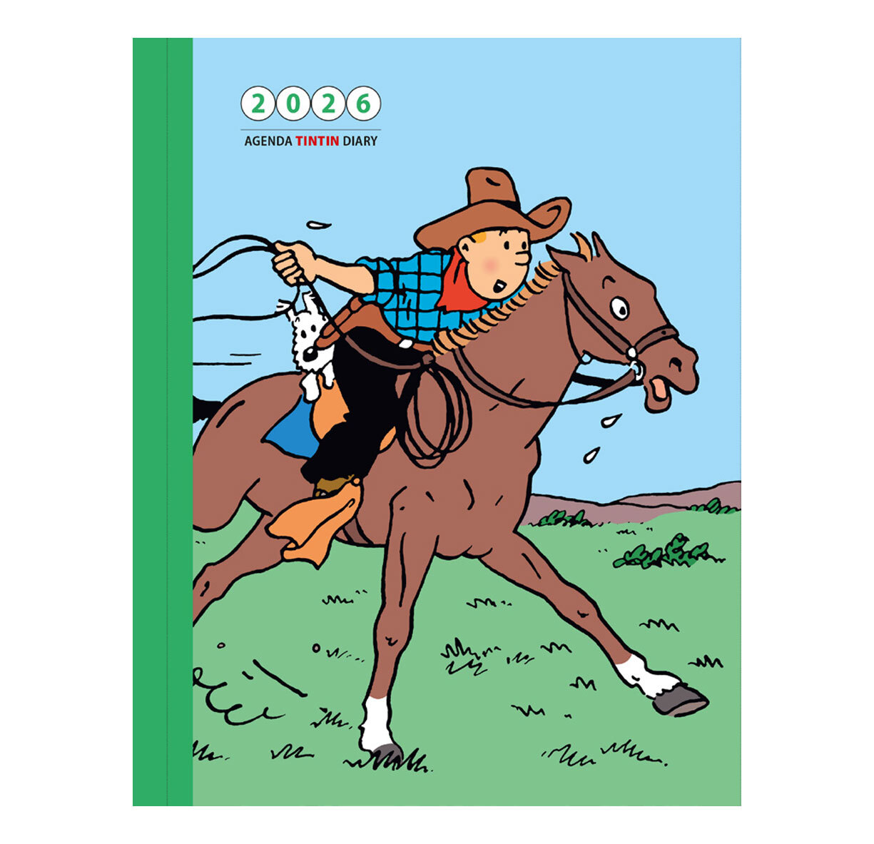 2026 TinTin Desk Diary
