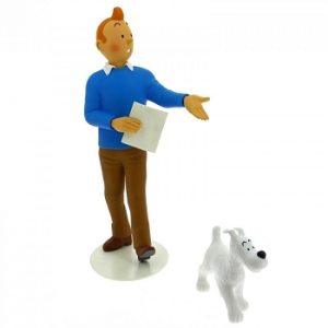 Tintin & Snowy statue "Musée Imaginaire"