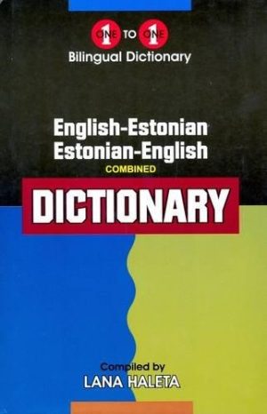 One to one Bilingual Dictionary: English-Estonian, Estonian-English