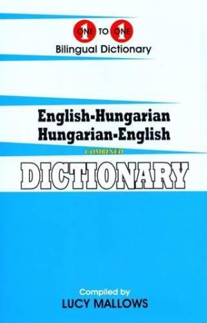 One to one Bilingual Dictionary: English-Hungarian, Hungarian-English