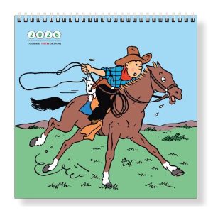 Tintin calendar 2026