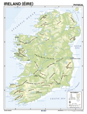 Laminated Map of Ireland