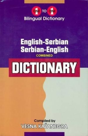One to one Bilingual Dictionary: English-Serbian, Serbian-English